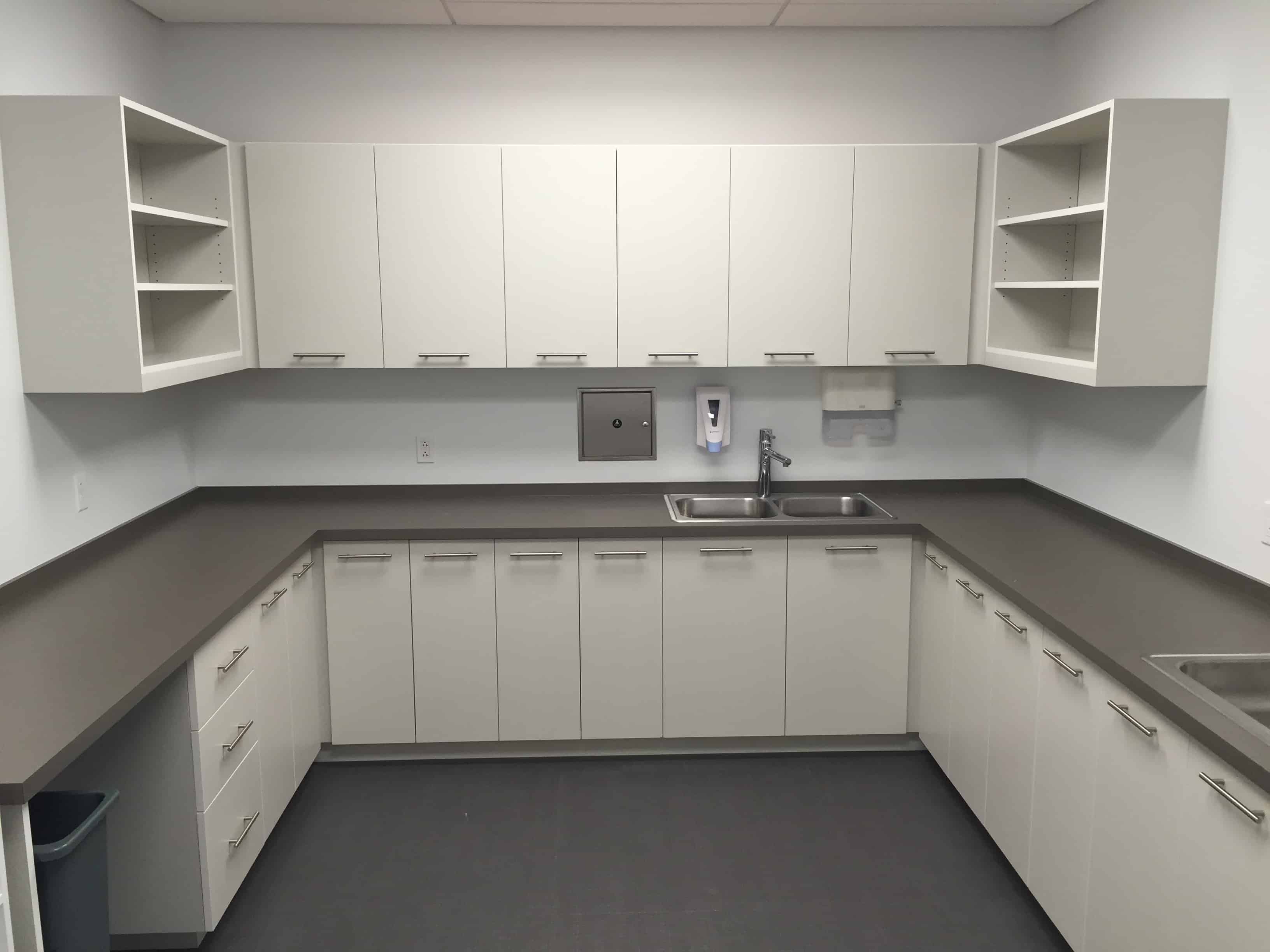 Custom Casework at a Medical Facility