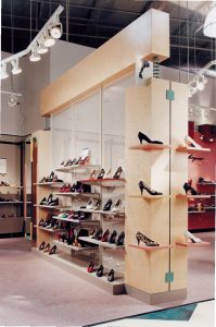 Custom Display for a Shoe Store