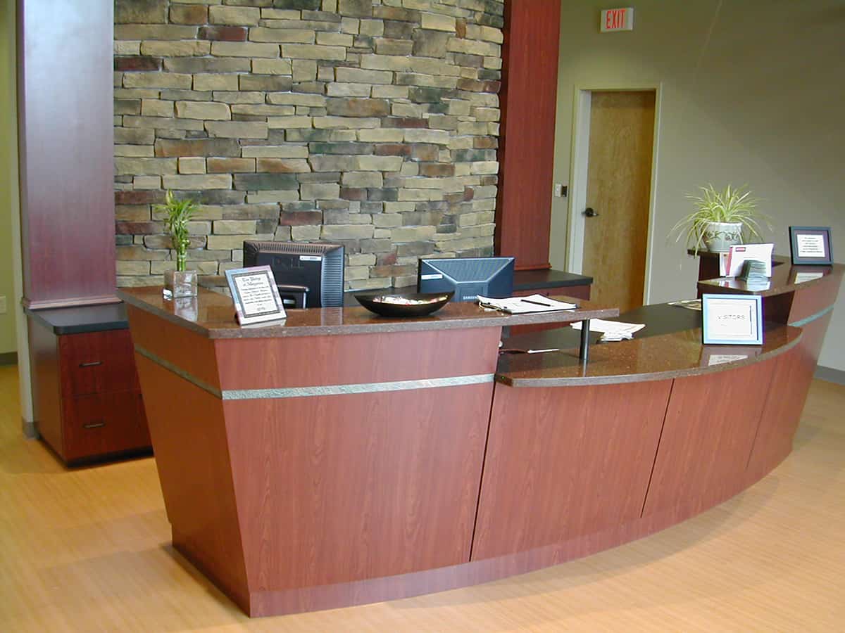 Custom Reception Desk